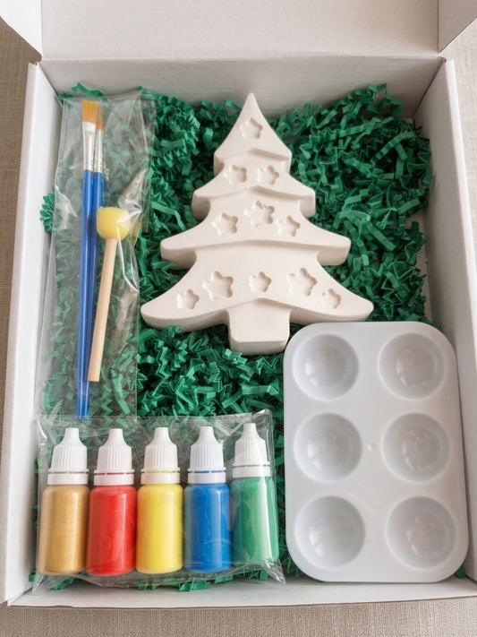 Gipsschilderset - Kerstboom