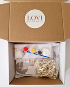 Luxe DIY Smiley Gipsmagneet Cadeaupakket – Compleet Knutselpakket