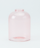 mini vaasje in het zacht roze