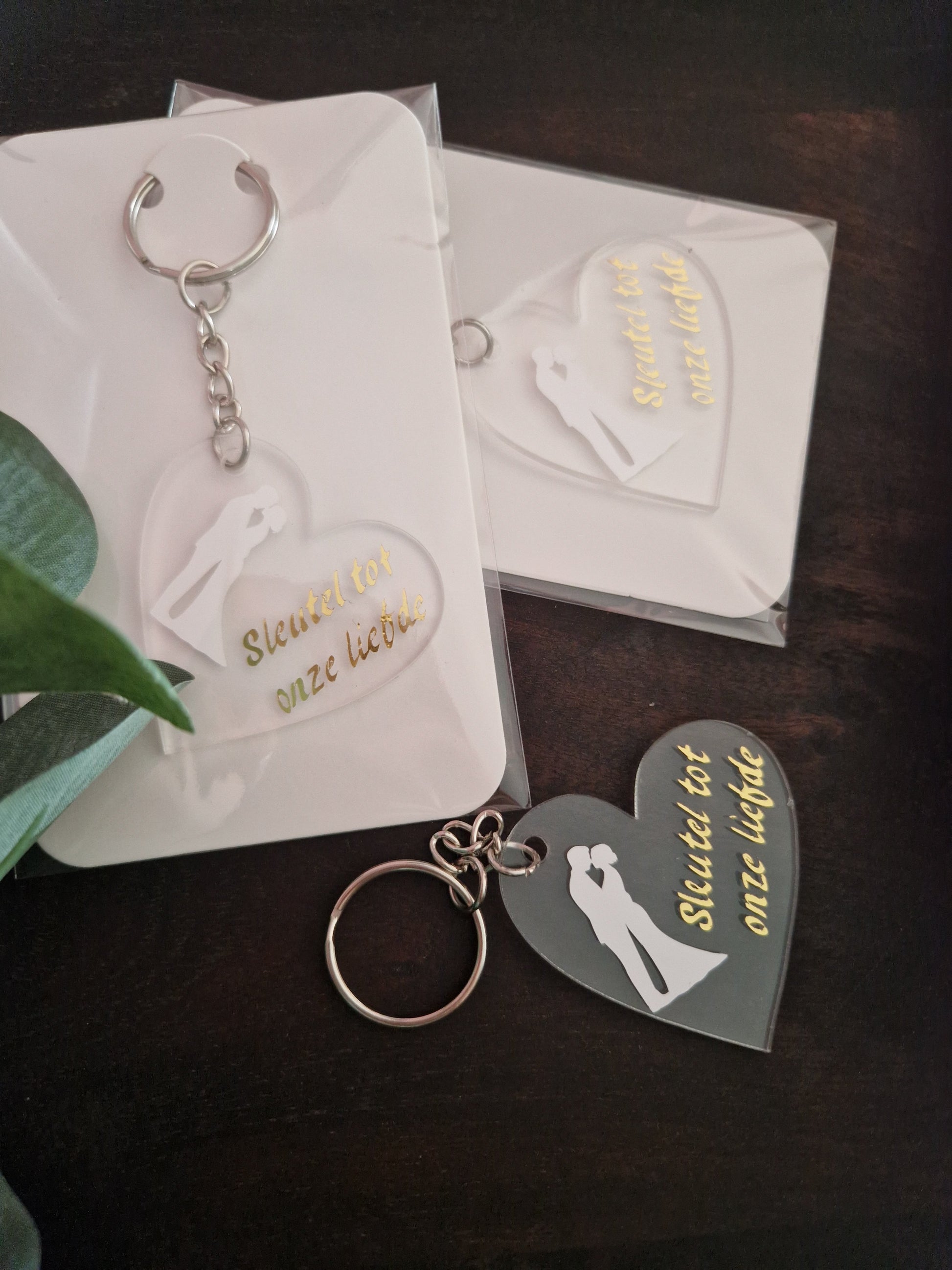 Sleutelhanger - Sleutel tot onze liefde