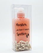 Zeepdispenser 'Juf, Je bent een Spetter' – 50ml
