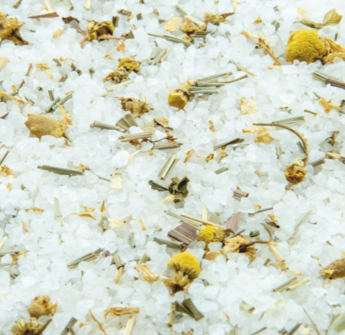 Gevuld Glazen Proefbuisje – Bedankje met Badzout of Blossombs