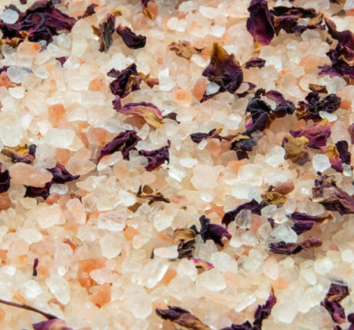 Gevuld proefbuisje bedankje - Badzout of Blossombs - 120mm